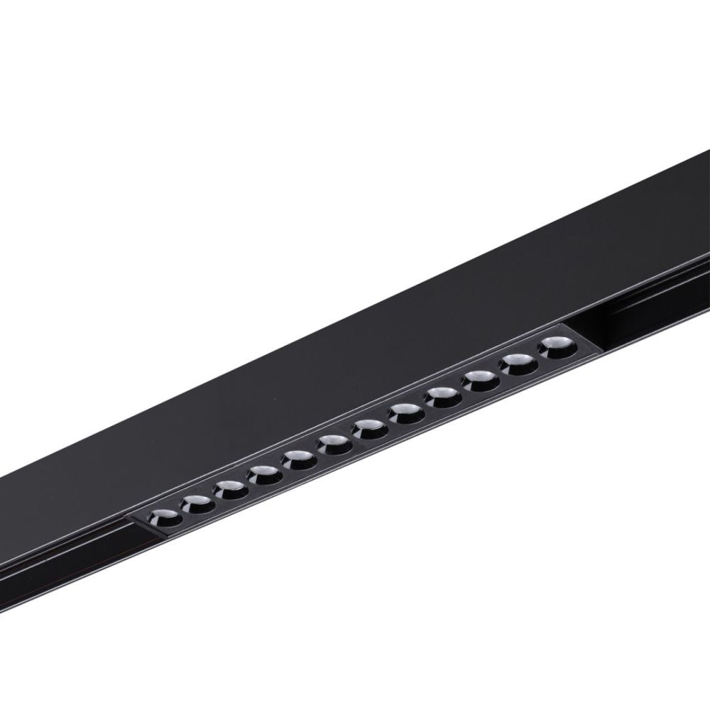 Cветильник 22*2,5*3 см, 1*LED*10W, 3000-6000K, Novotech VECTOR PORT 359931, черный,  диммир. пульт ДУ/Tuya Smart Life