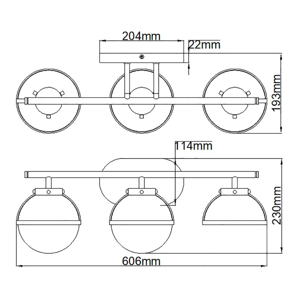 Бра для ванных комнат Hinkley, Арт. HK-HOLLIS3-C-HB-BATH