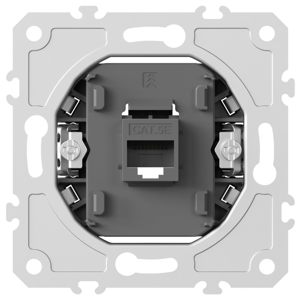 Donel механизм розетки RJ45 одиночная cat.5/ClassE-8, серия DB, DB16200