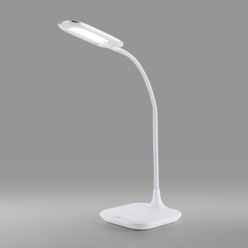 Светодиодная настольная лампа с беспроводной зарядкой eurosvet Effi EURa045412 белый
