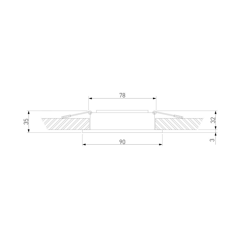 Светильник встраиваемый Tetro 10W 4000K белый IP44 15276/LED Elektrostandard  4690389217876, a071311