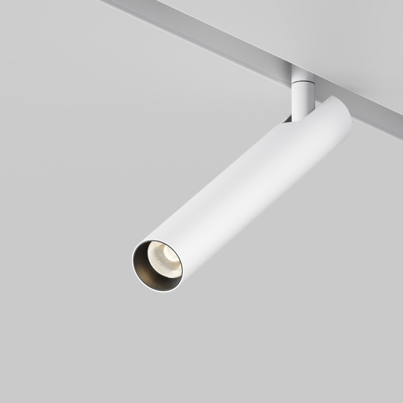 Светильник на шине 3*3*25,5 см, LED, 6W, 3000К, Maytoni Technical Focus T TR141-2-6W3K-M-W белый
