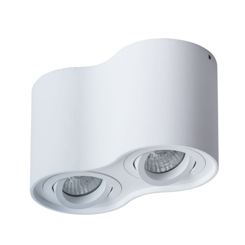 Светильник 17,8*9,5 см, GU10 50W, Arte Lamp Falcon A5645PL-2WH белый