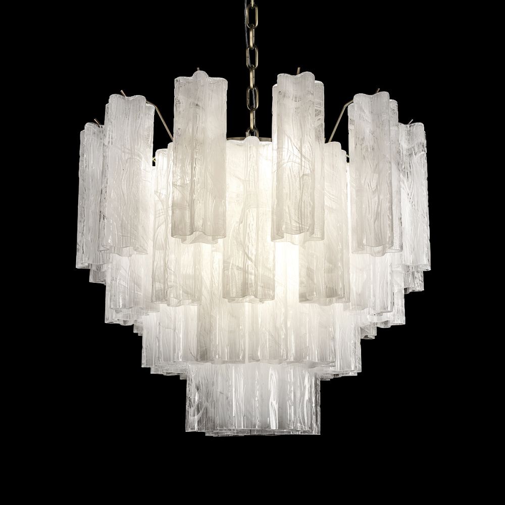 Подвесная люстра 60 см, Loft IT Murano 10580/600 White, бронза