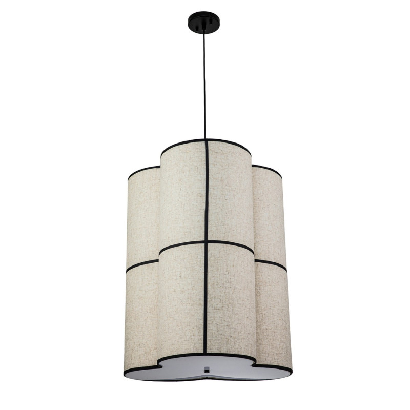 Подвесной светильник 400*400*520/2020 мм, 3*E27 черный Indigo Triade V000351, 13019/B/3P Black