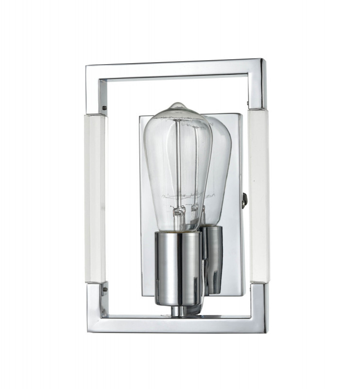 Бра 9*15*26 см, 1*E27 хром Vele Luce Palermo VL5023W01