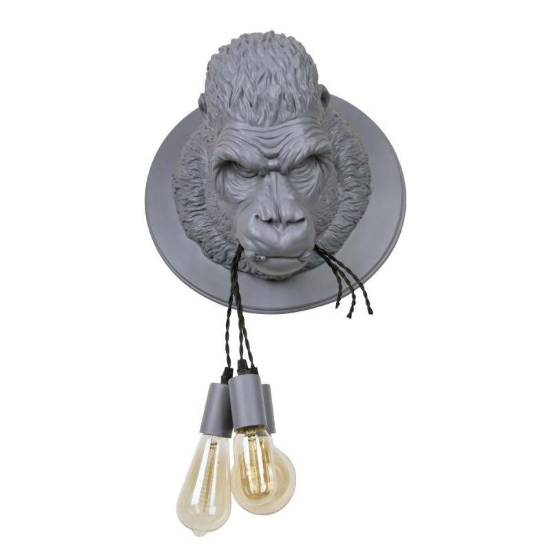 Светильник *41 см, 3*E27*W, Loft It 10178 Grey Gorilla, Серый