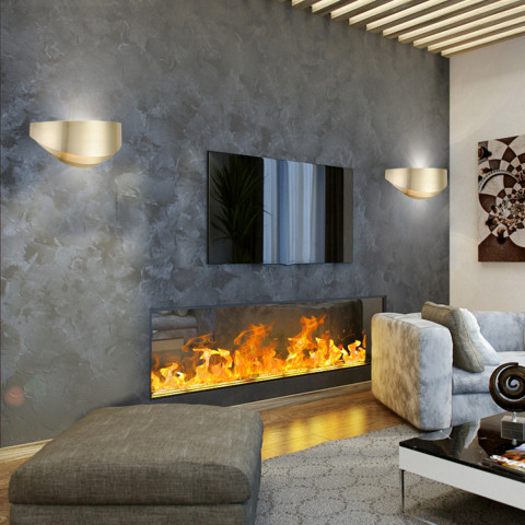 Подсветка 8*25*11 см, 1*LED бронза Vele Luce Distesa VL8264W01