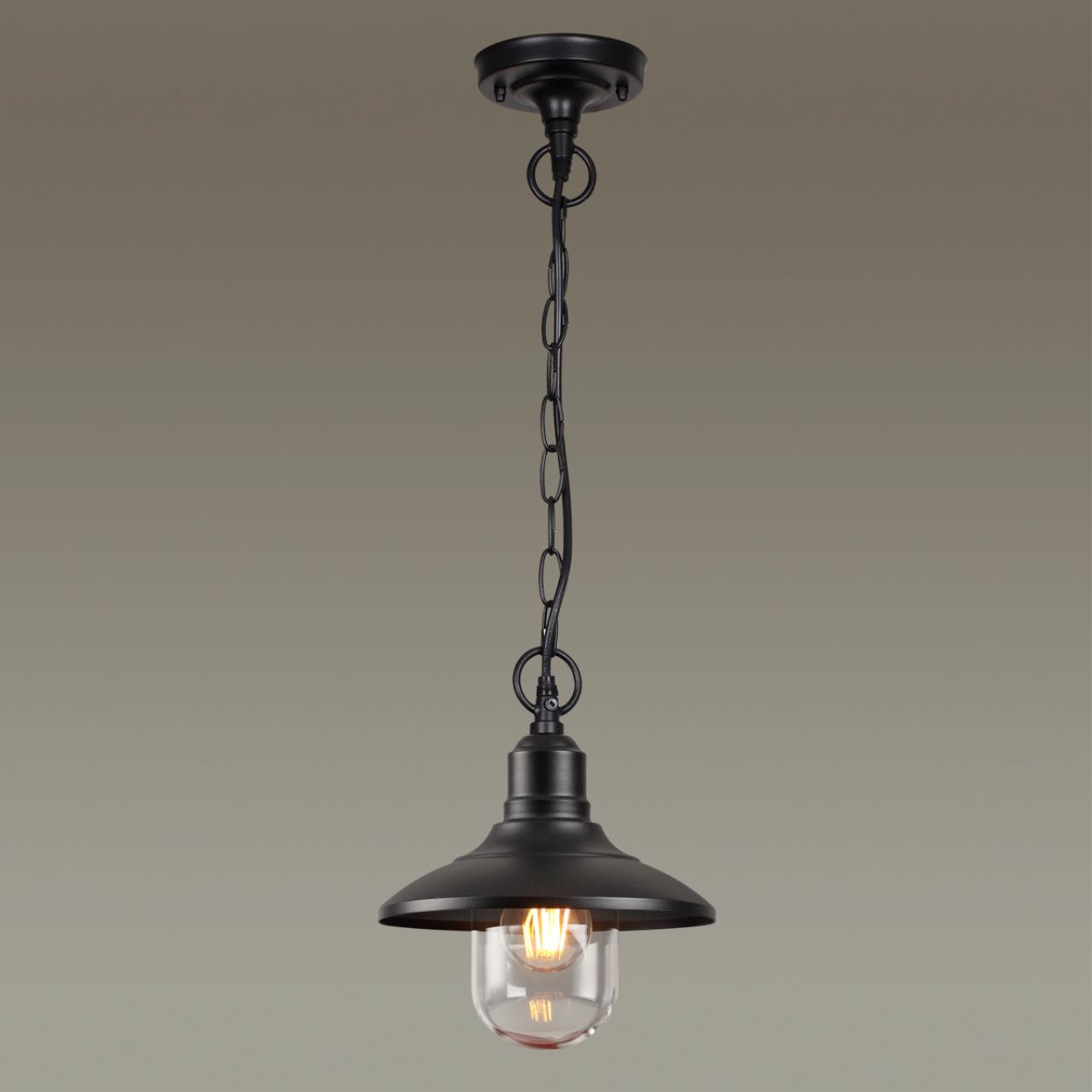 Уличный подвесной светильник Odeon Light Campa 4965/1, черный