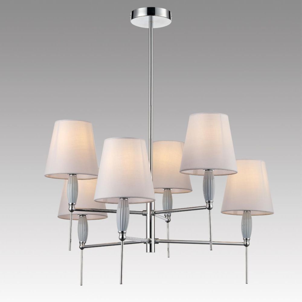 Люстра *72*77-77 см, 6*E14*40W, Lumion Karmen LUM8279/6, хром