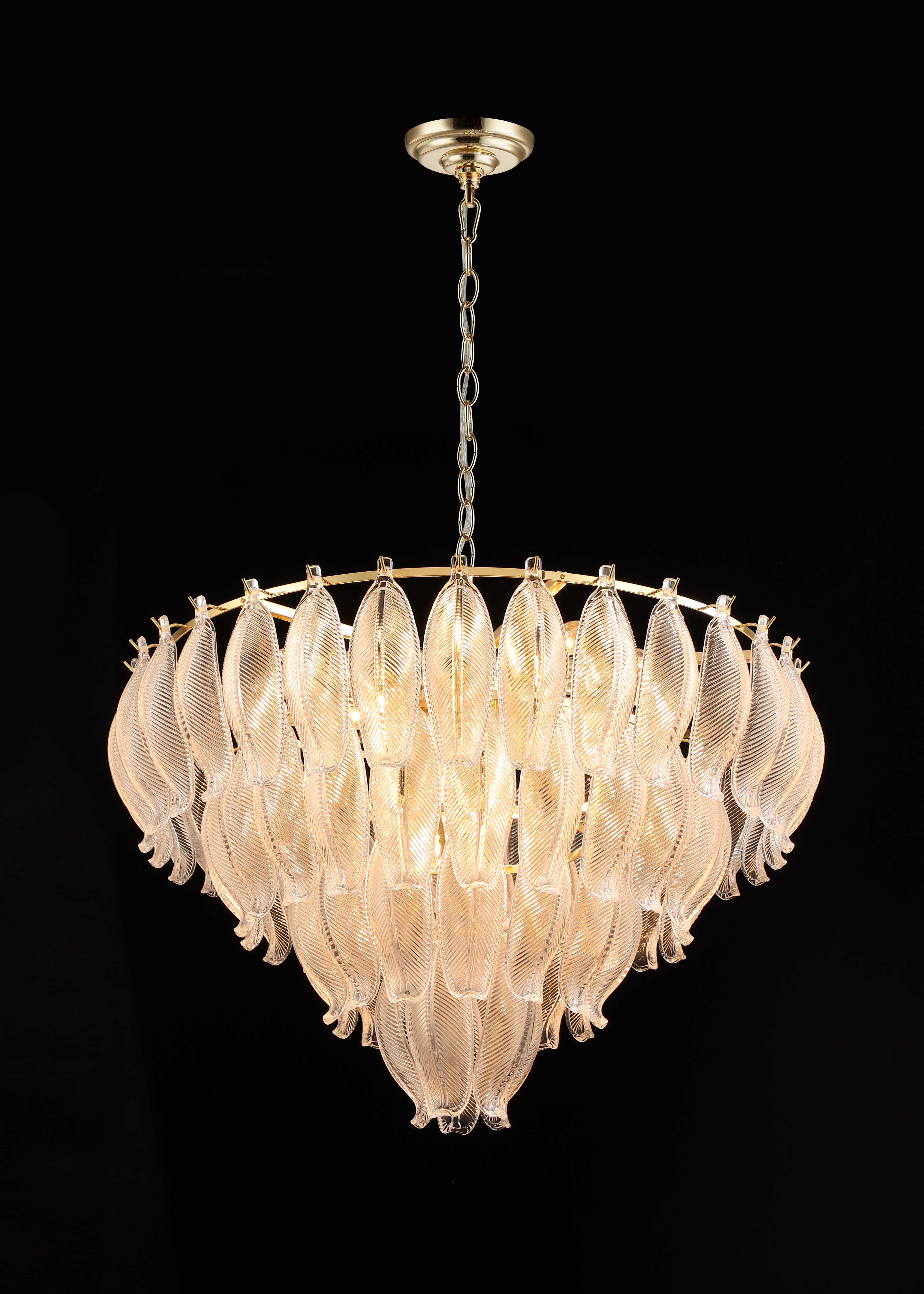 Люстра  800*520, 18*E14, 40W NewRgy Cristallo G51-D800 H-GOLD, H-GOLD