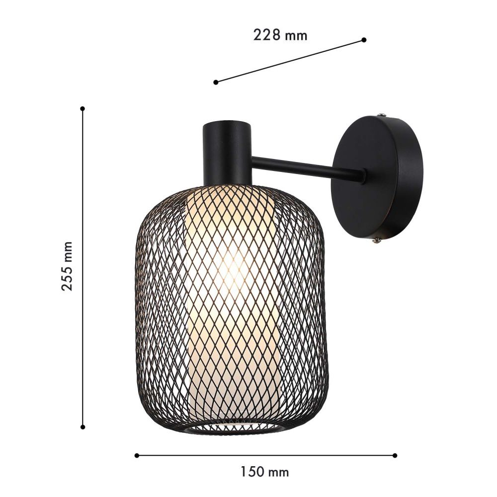 Бра 15*25,5 см, 1*E14, 60W, F-Promo Tokri 4602-1W, золотой матовый