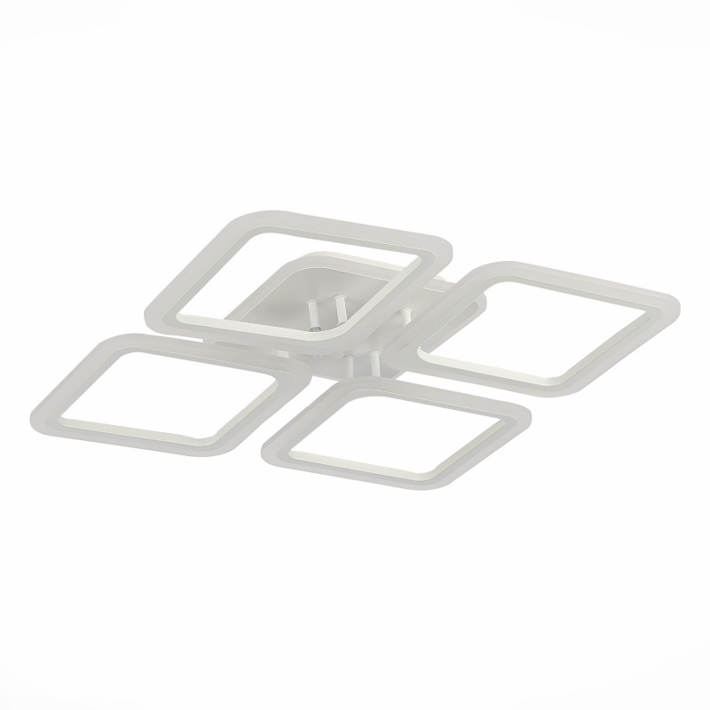 Светильник потолочный 56*56 см,  120W 3000-6000K EVOLUCE QUTRO SLE200452-04RGB Белый