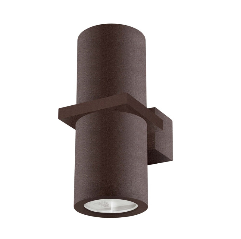 Бра 7*15 см, 2*GU10, 1-2 м2, IP54 Crystal Lux CLT 021W BR Коричневый