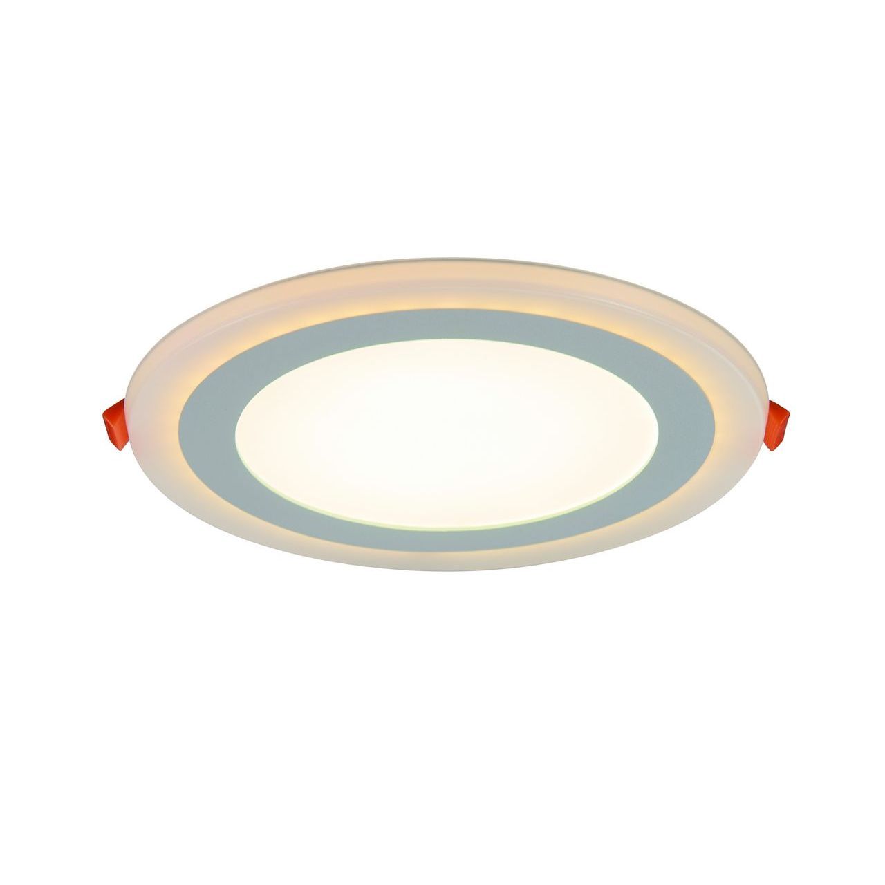 Светильник 25 см, 18W, 3000K, белый, теплый свет, Arte Lamp Rigel A7624PL-2WH, встраиваемый светодиодный 