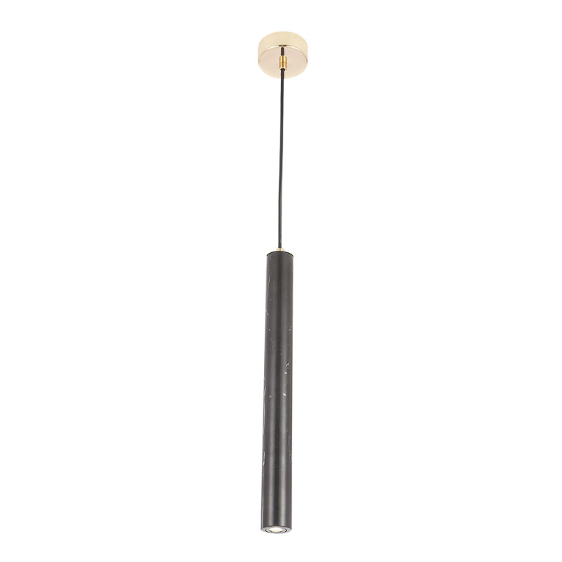 Светильник 4 см, 3W, 4000K, Crystal Lux FRESA SP3W LED BLACK, золото-черный мрамор