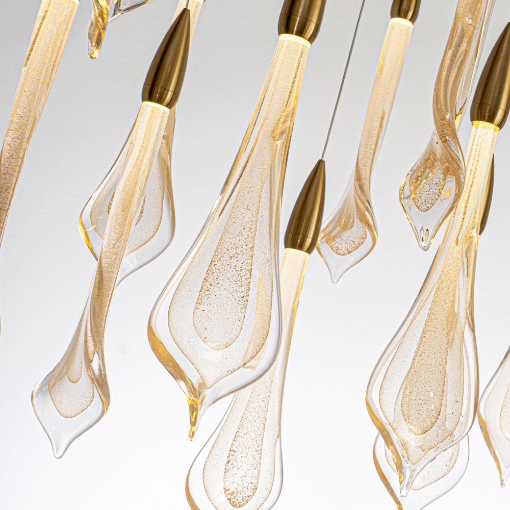 Светильник 160*160*150 см, LED*97W, 4000K, Modelux  ML.89181.22 BS, Латунь