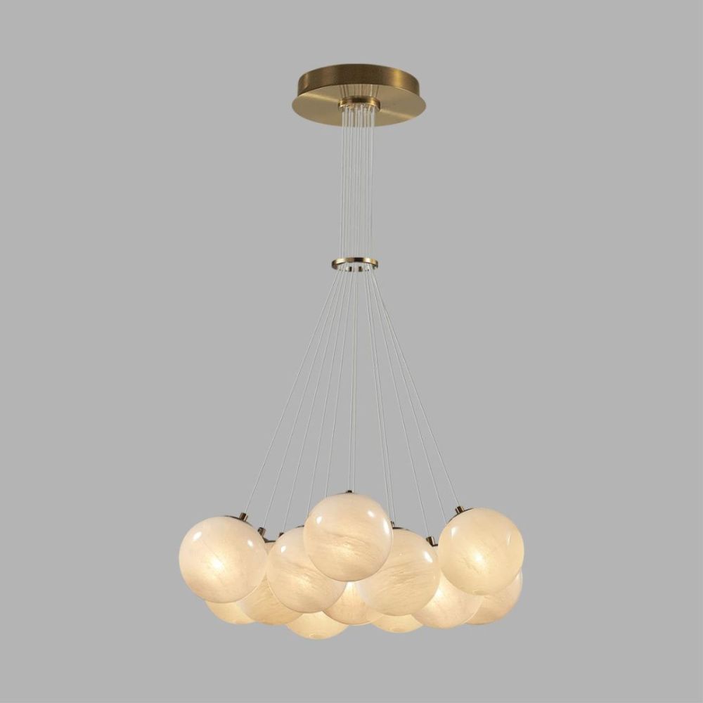 Подвесной светильник 67 см, Odeon Light Midcent Magia 7109/13, бронза