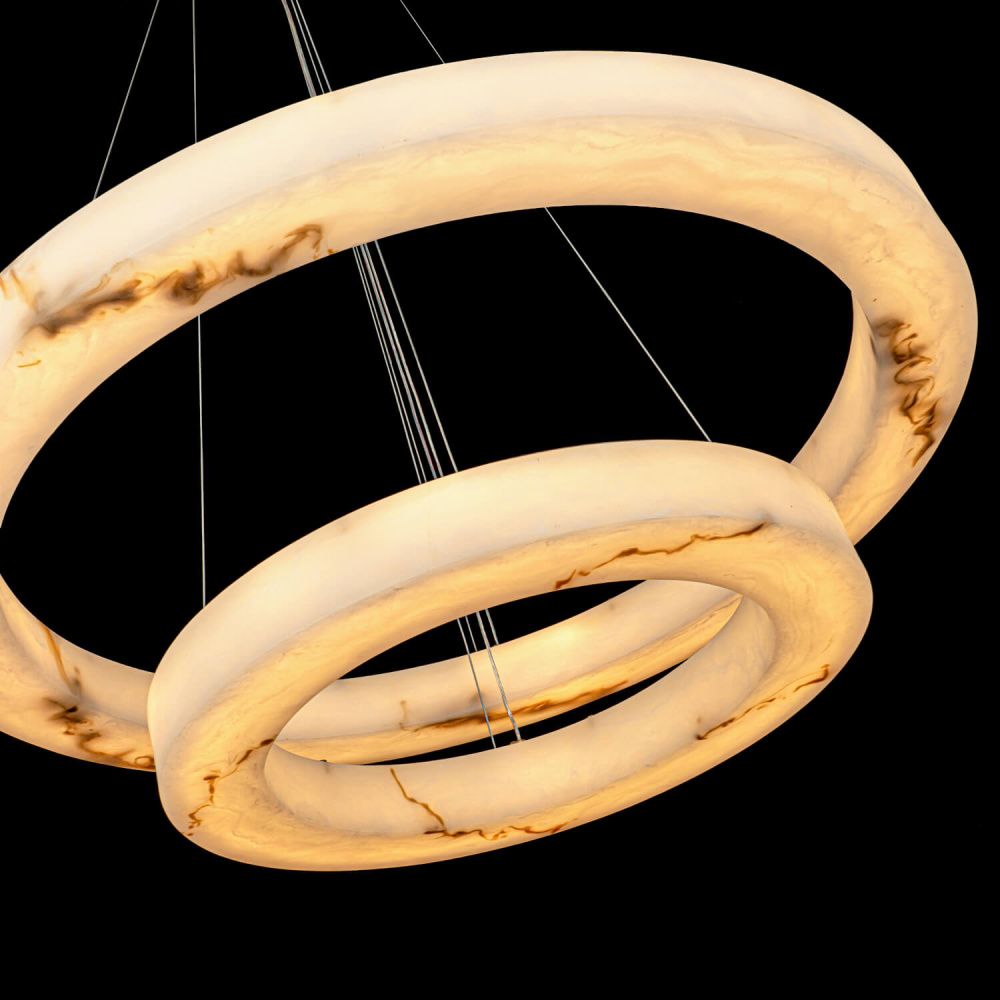 Подвесной светильник *80/50*6/6-180 см, *LED*78W, 3000-6000K, MODELIGHT  MDL.8484.800.500PL BS, Латунь