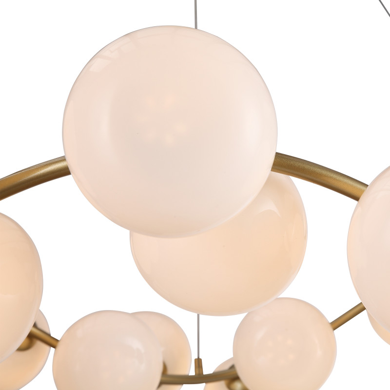 Светильник  подвесной SWEVEN 24*G9 LED*5W 4000K ST LUCE SL1519.303.24 латунь