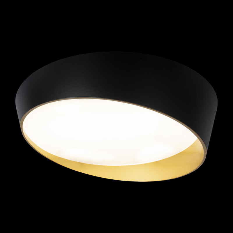 Светильник 50 см, 36W, 4000K Loft It (Light for You) Coin 10199 Black, черный