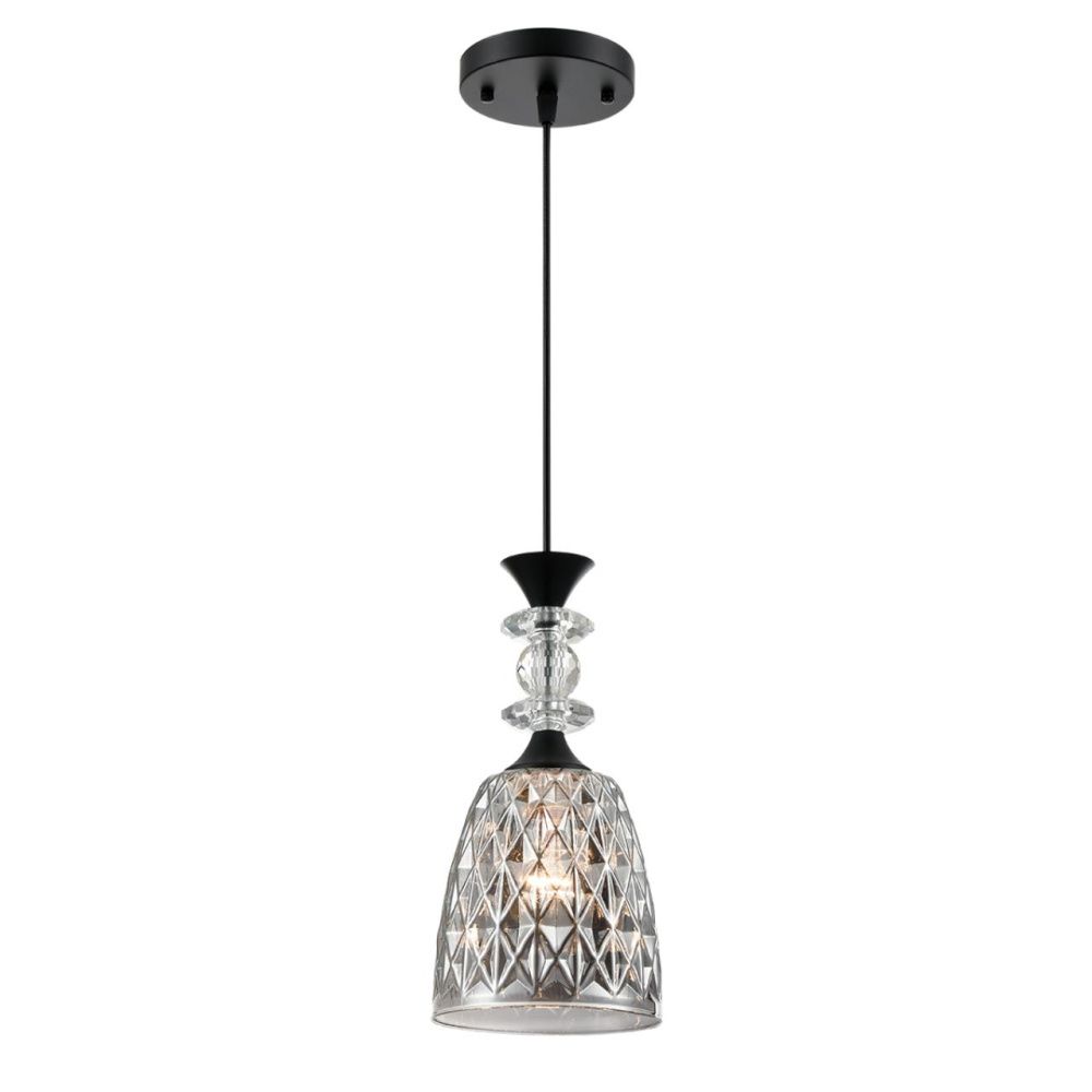 Светильник подвесной 80 см, 1*E27*60W, Lumion Elenika 8057/1A, черный