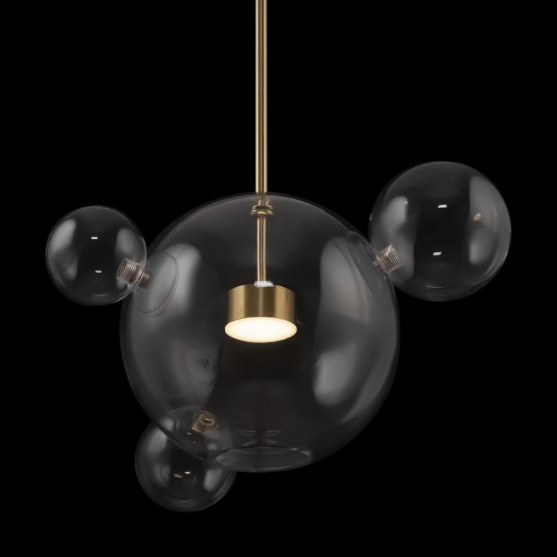 Подвесной светодиодный светильник Freya Amoris FR5128PL-L10BS, 10W LED, 7000K, латунь
