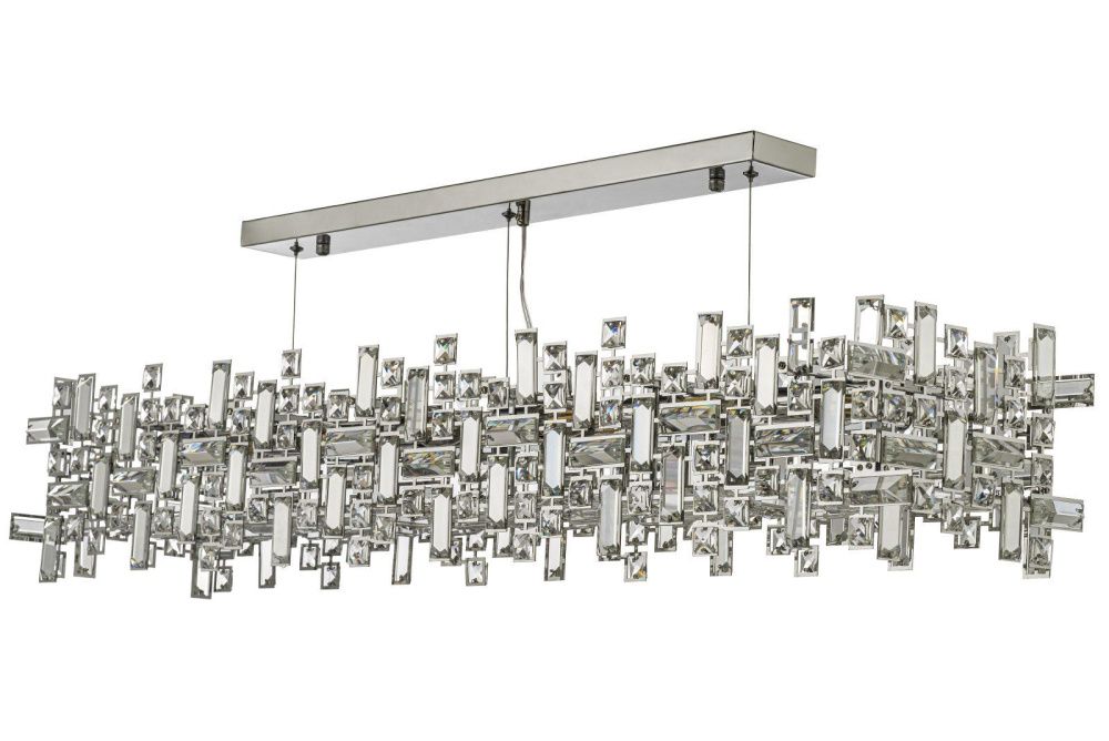 Подвесной светильник ** см, 12*E14*40W, Dio D`arte Erba Erba E 1.5.120x20.100 N, никель