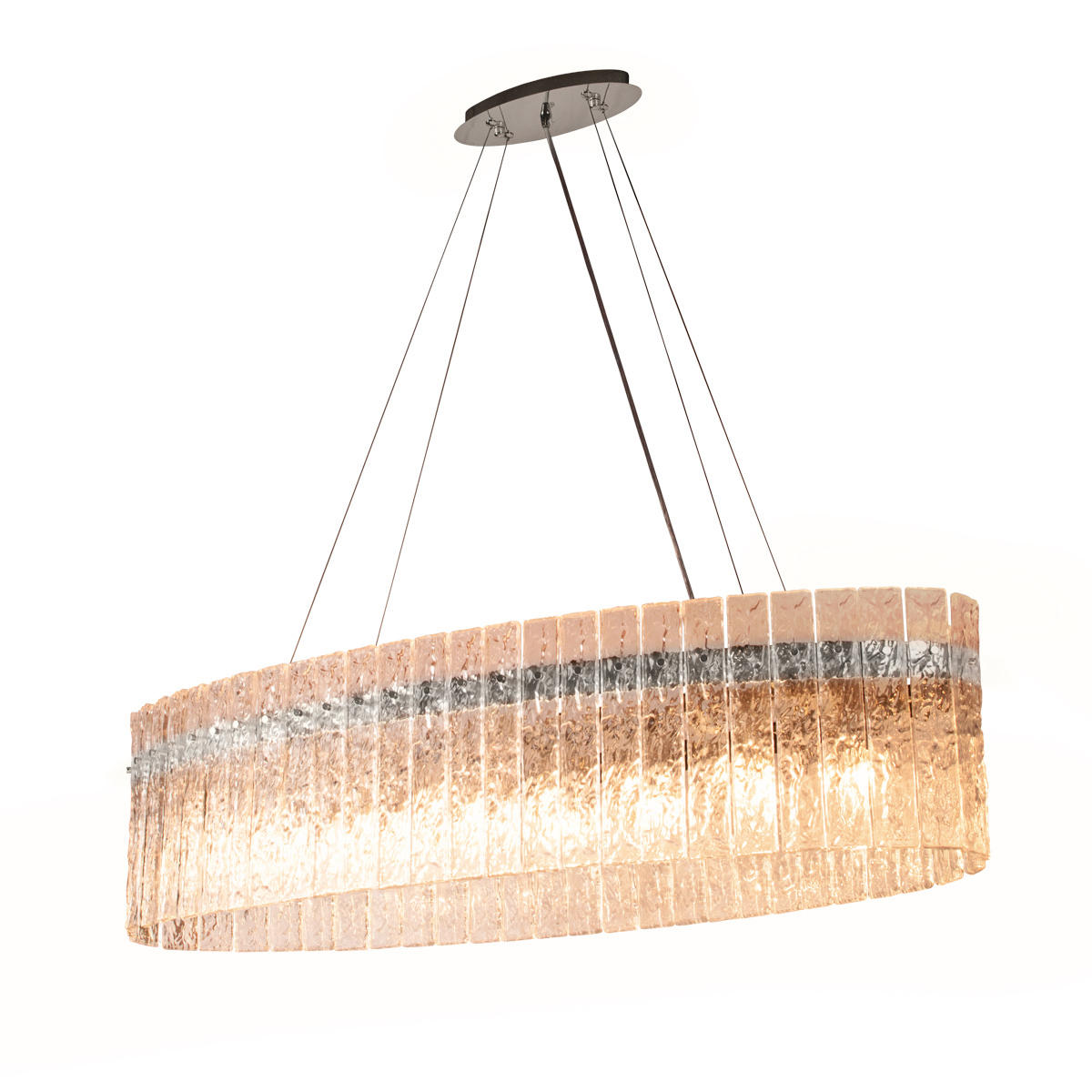 Подвесной светильник 100*30*30 см, 8*E14 LOFT IT Nevada никель 10297/1000 Nickel