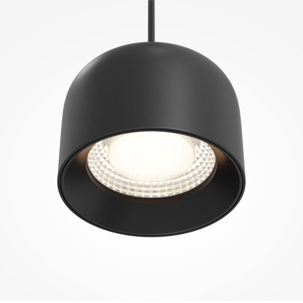 Подвесной светильник 9 см, 12W, 3000K, Maytoni Comfy P113-L12-3K-B, черный