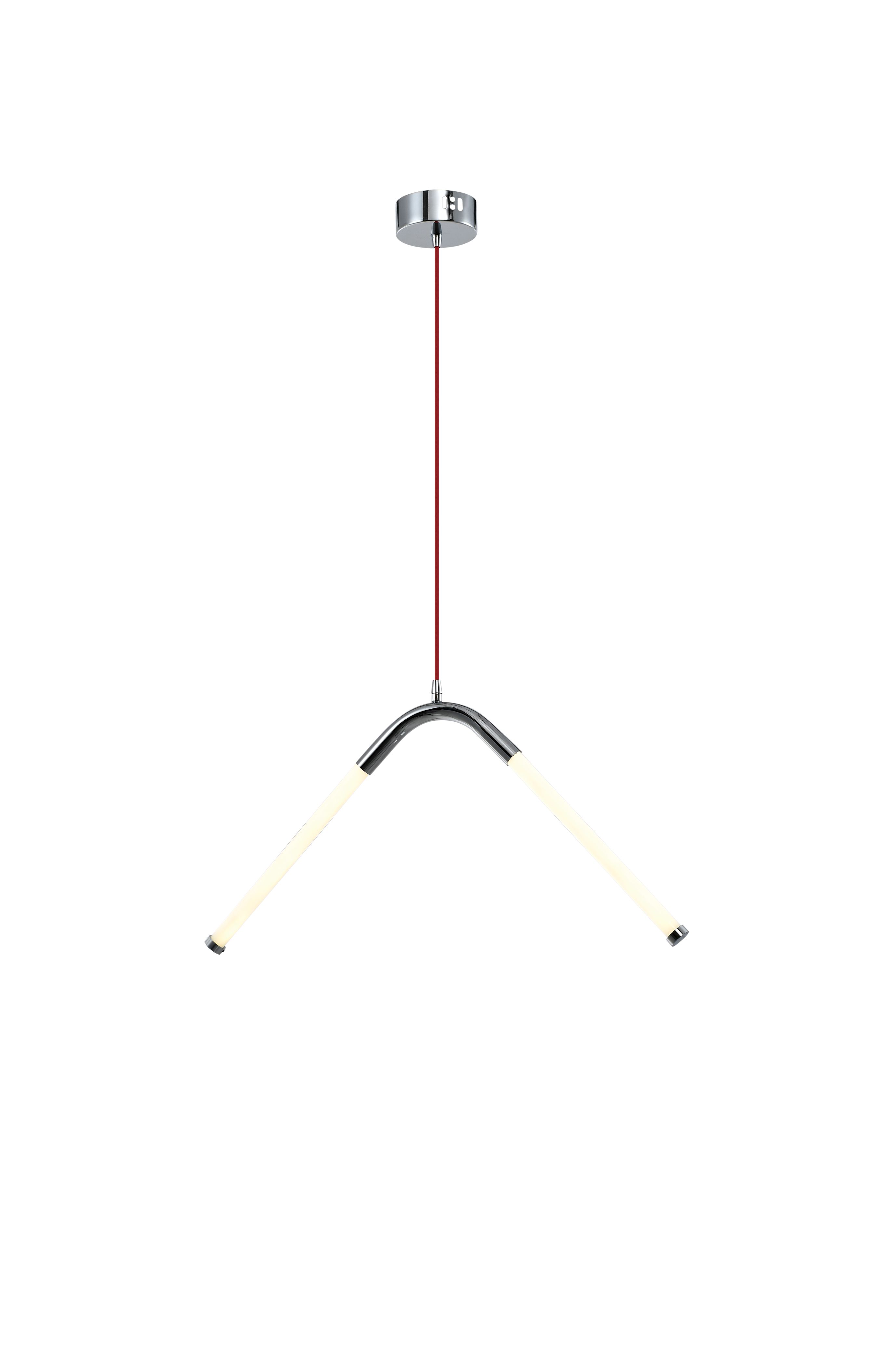 Светильник подвесной *32 см, LED 20W 4000K хром Zortes Fau ZRS.57786.01