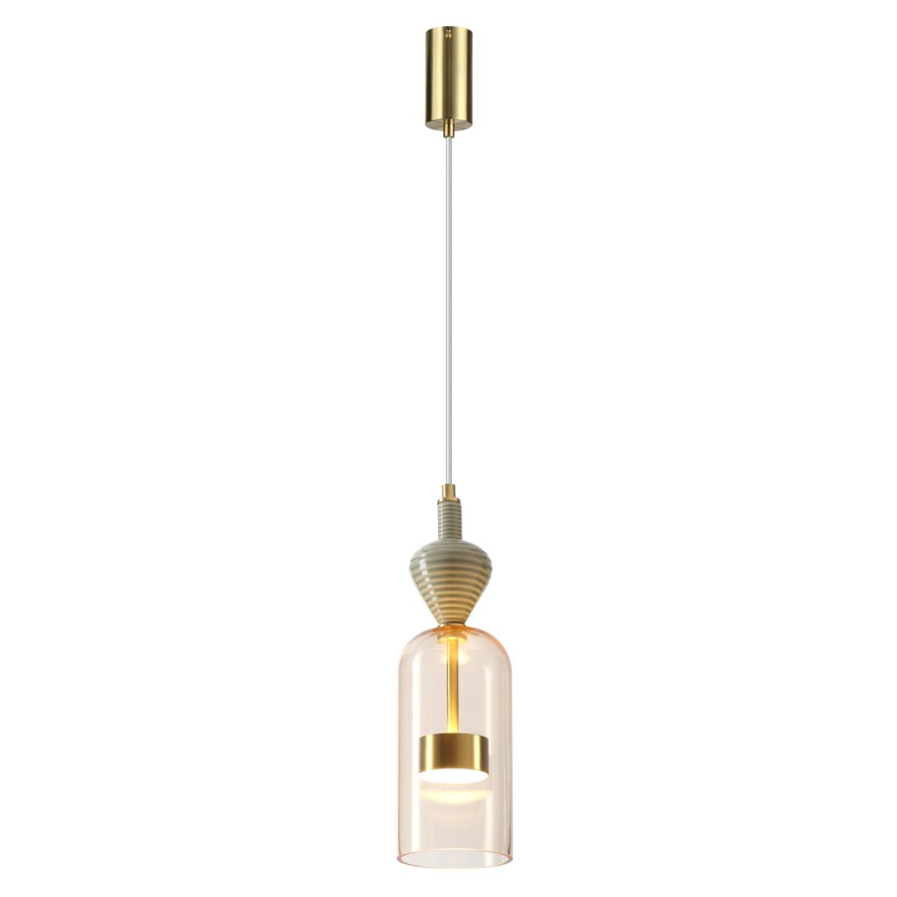 Подвес 12*152 см, LED*12W, 4000К, 1400Lm, 6 м2 Odeon Light Palleta, античная бронза 5045/12LB