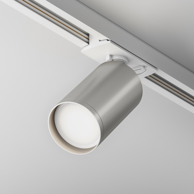 Светильник 5 см, Maytoni Technical TR020-1-U-GU10-WS, белый-серебро