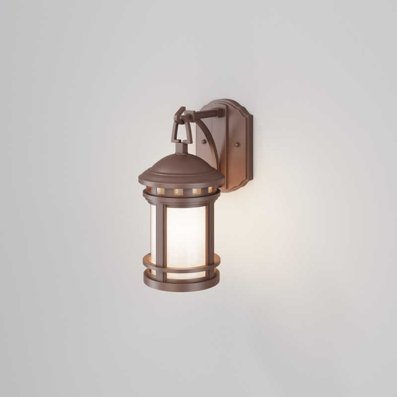Уличный настенный светильник Maytoni Salamanca O031WL-01BR, коричневый