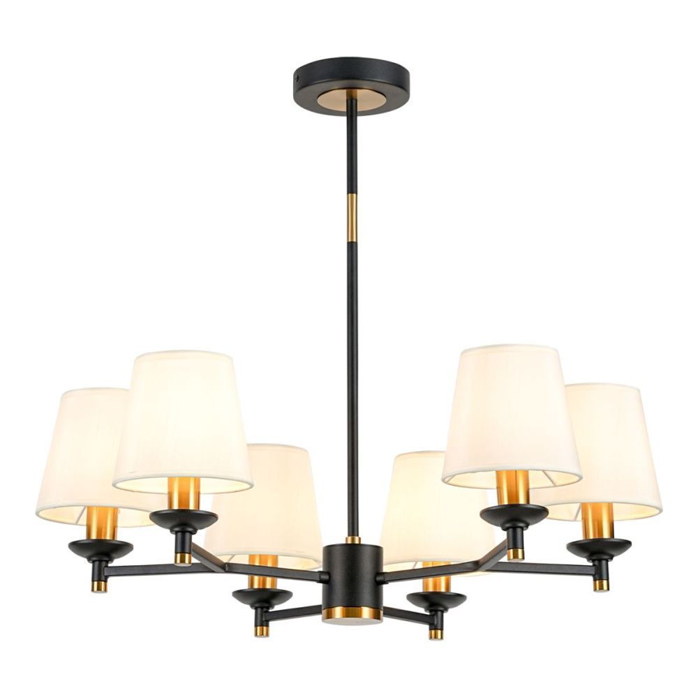 Люстра на штанге 63 см, Lussole LSP-5045, черный