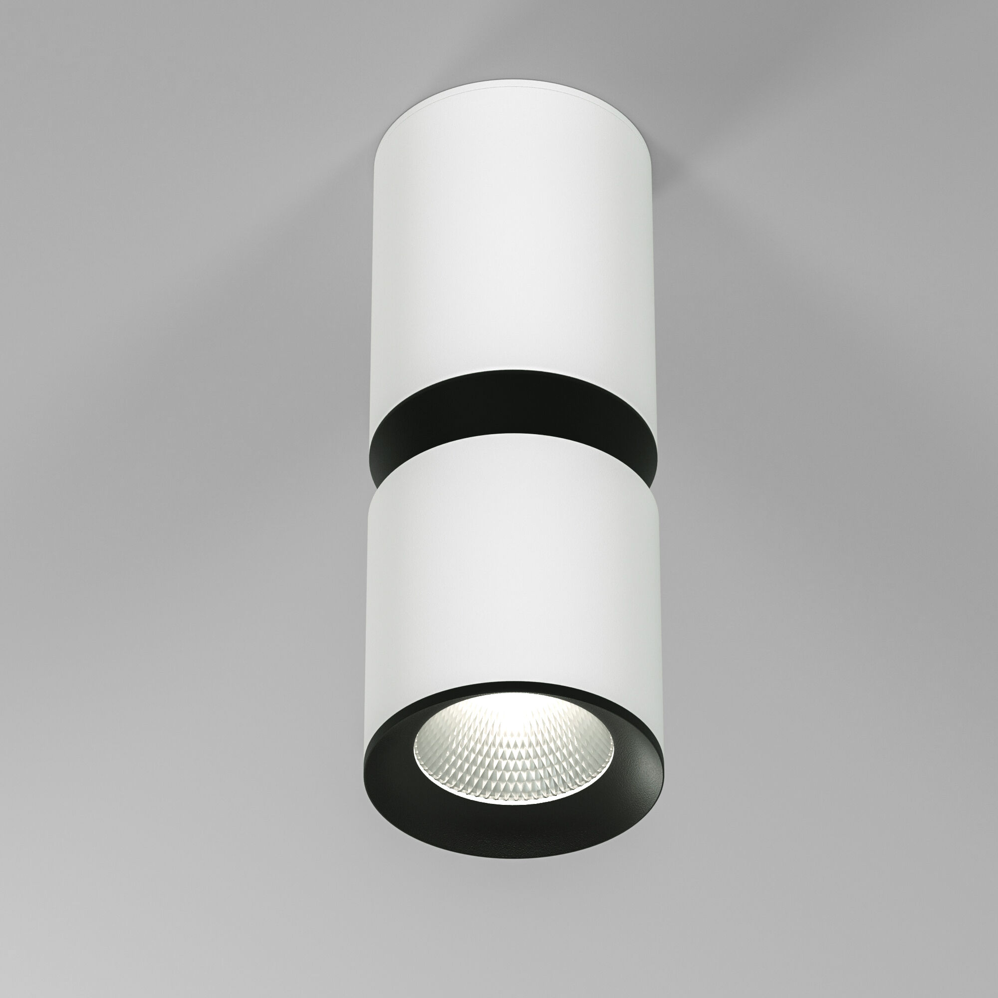Светильник 6*6*16 см, 12W 4000K Elektrostandard Kayo 25048/LED белый;черный