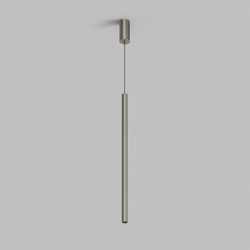 Подвесной светильник 60*2,5*70 см, 1*LED*6W, 3000K, Denkirs ШАЙН ГЛИНГОР | SHINE GLINGOR DK4305-DN, темный никель