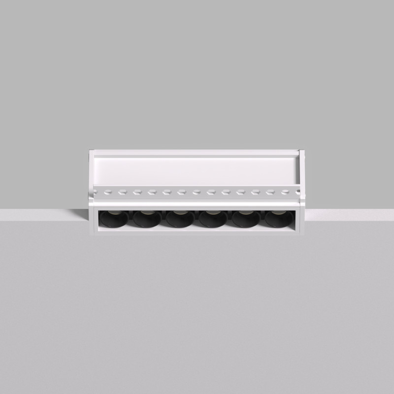 Встраиваемый светильник 12,6*4,3* см, LED * 10W, 4000K, Denkirs Deep Space DK2531-WB, белый