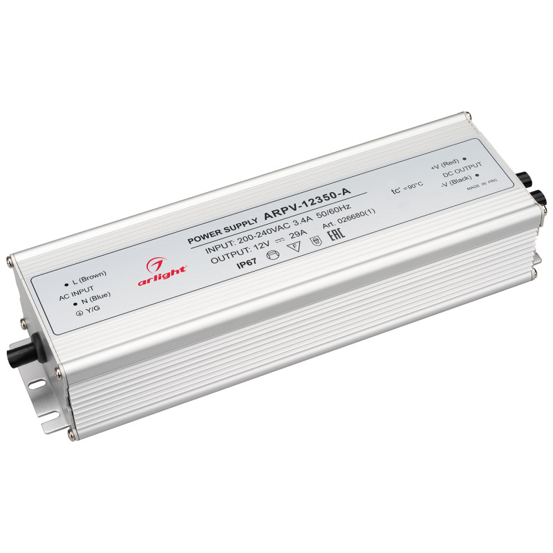 Блок питания для светодиодной ленты Arlight 026680(1) 23,8*7,4*4,6 см.