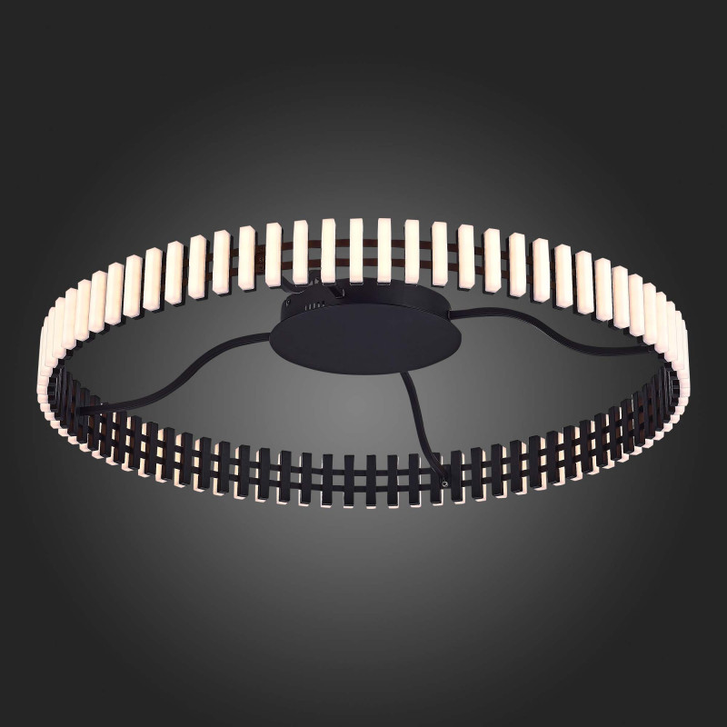Люстра потолочная 60 см, 50W 3000K ST LUCE ESTENSE SL6203.402.50 Черный