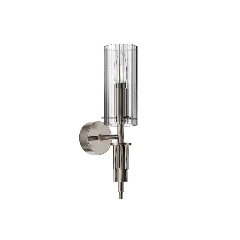 Бра 14,5*8*33,5 см, 1*E14*40W, ST-Luce SANTORI SL2005.101.01, никель