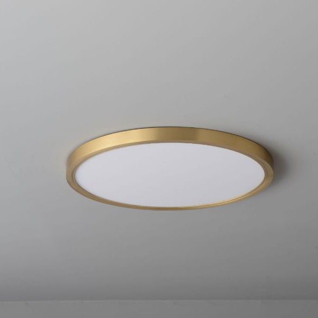 Светильник 40-2,5 см, 1*LED*36W, 3000K, Belfast Glenmore 8088-4H BR, Латунь