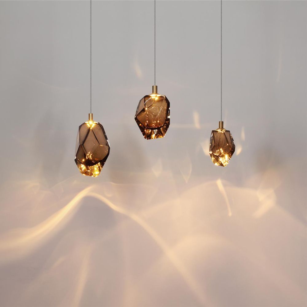 Подвесной светильник 13*16*250- см, 1*LED*4W, 3000K, Odeon Light Gemme 7112/4LB, коричневый