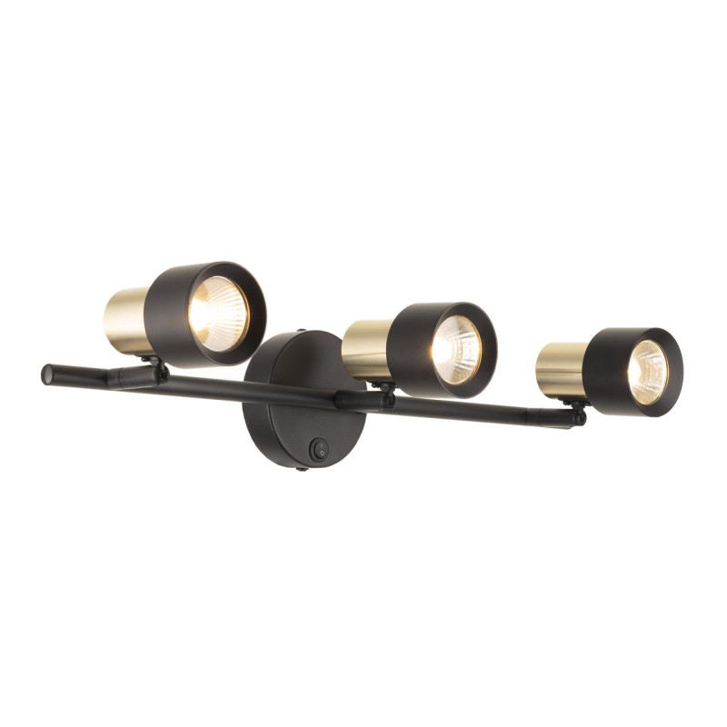Спот 15*46*10,5 см, 3*GU10, 150W, Citilux SAT CL505631 черный