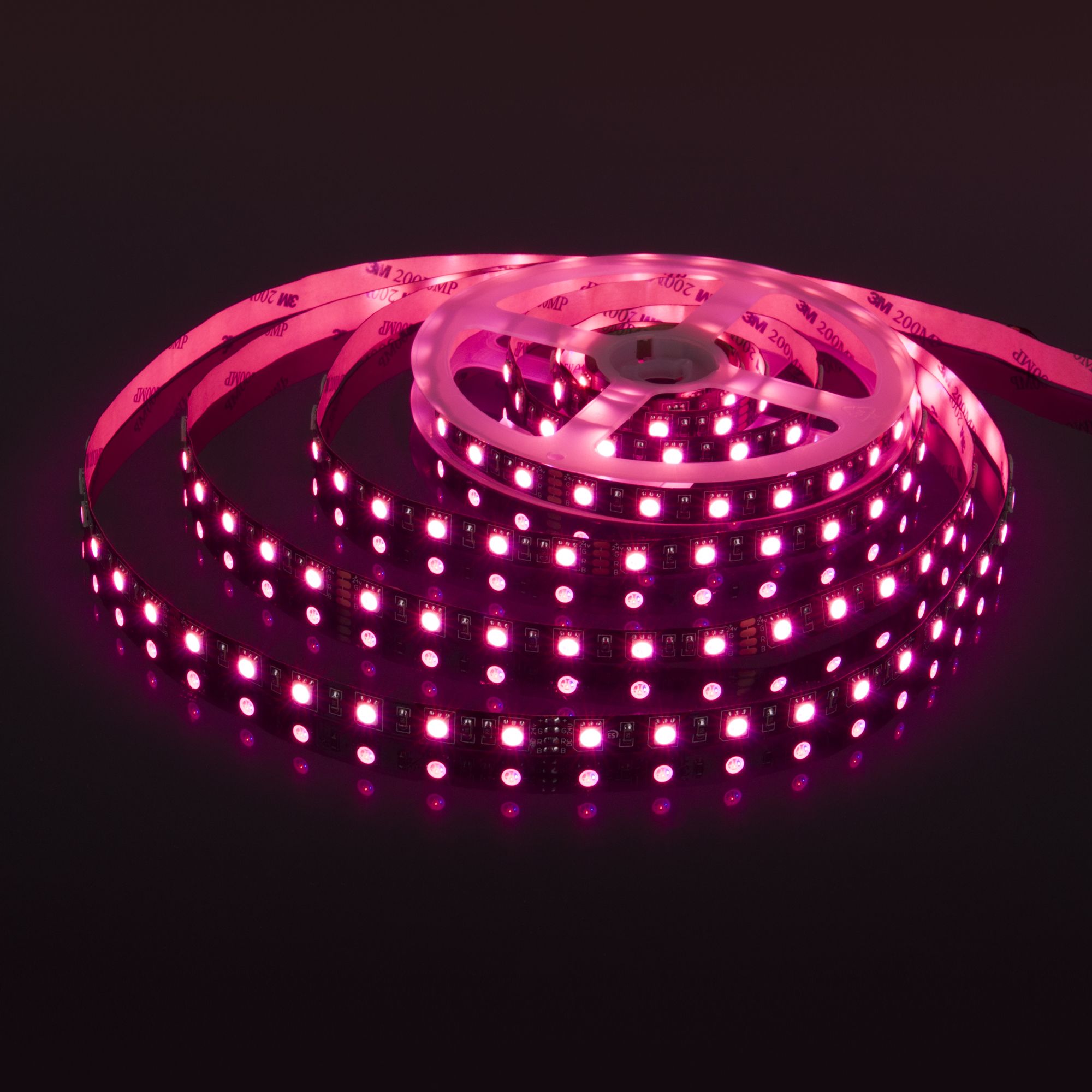 Светодиодная лента Лента светодиодная 24V 14,4W 60Led 5050 IP20 RGB, Black, 5м Elektrostandard