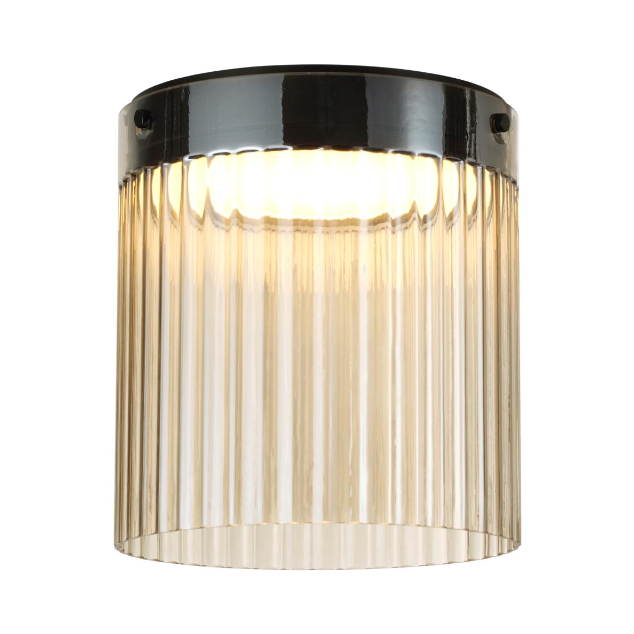 Потолочный светильник 23,5*23,5*25,8 см,  LED*W, 4000 К, Odeon Light Pillari, черный 5047/20LC