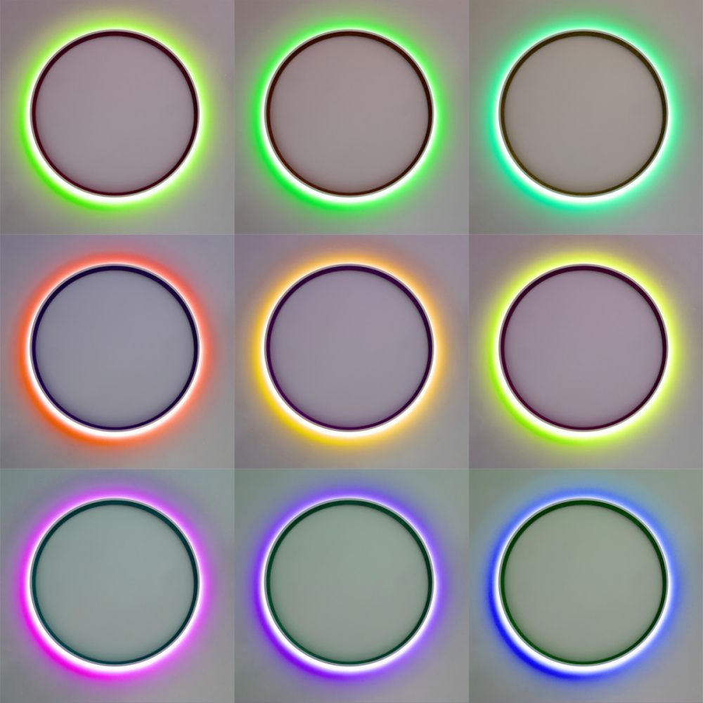 Светильник 40 см, 40W, 3000-5500K, Citilux ETALON CL750400R LED RGB, белый+бук