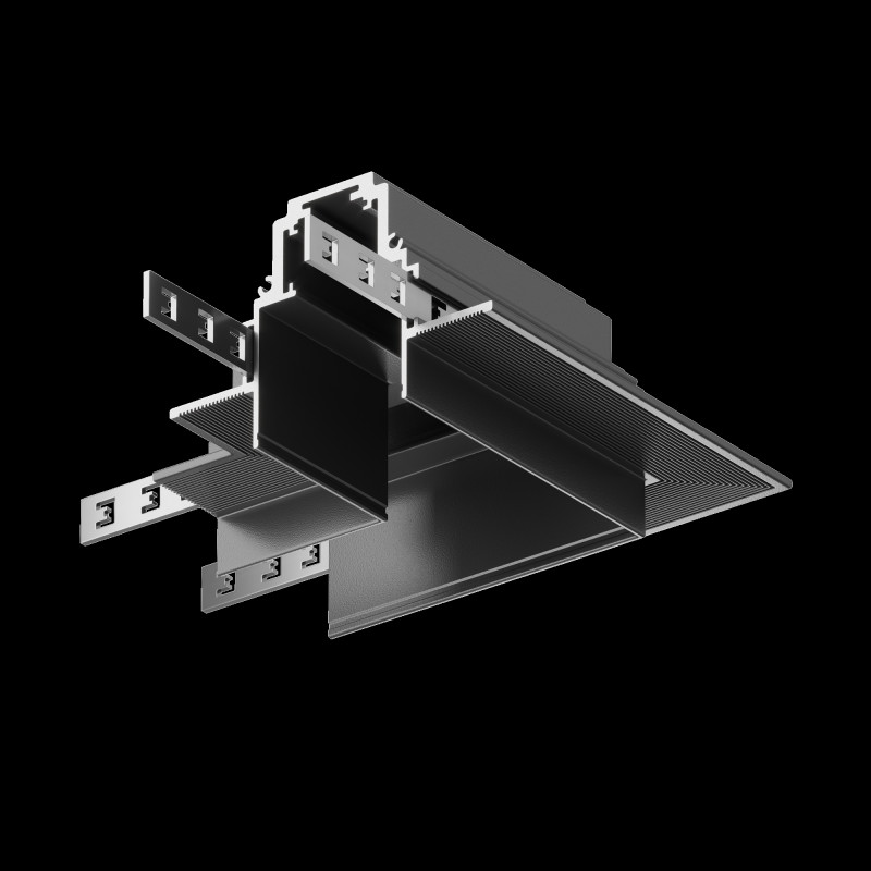 Комплектующие для встраиваемой трековой системы Maytoni Technical Magnetic track system S35 TRA004CL-22B черныйIP 20