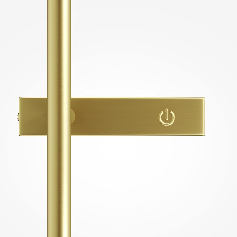 Бра 14,1*13*48 см, LED, 10W, 3000К, Maytoni TOUCH MOD285WL-L10BS3K латунный