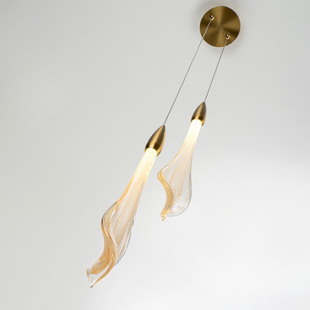 Светильник *13*43 см, LED*9W, 4000K, Modelux  ML.89181.2 BS, Латунь